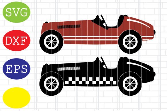 Download Retro Race Car Svg, Racing Cars Clipart - Car Collection