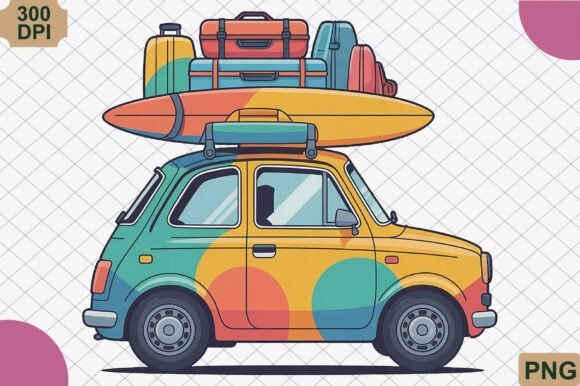 Download Summer Road Trip Car PNG - Car Collection