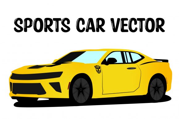 Download Sport Car Illustration with Color - Car Collection