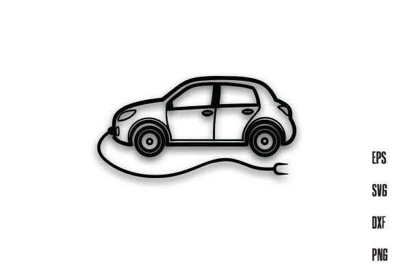 Download Electronic Car Line Art Silhouette PNG - Car Collection