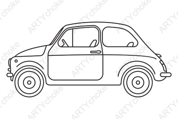 Download Vintage Car. SVG File Ready for Cricut - Car Collection