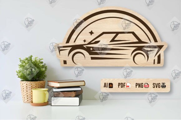 Download Stylized Car SVG File - Car Collection