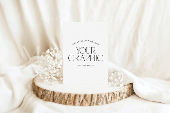 Download Boho 5x7 Invitation Card Mockup Greeting - Car Collection