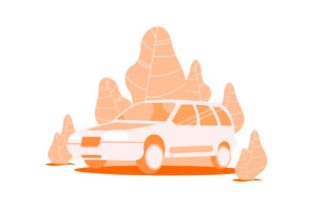 Download Car Flat Design Illustration - Car Collection
