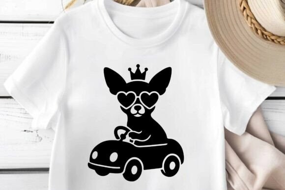 Download Chihuahua Driving Toy Car Vector - Car Collection