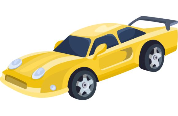 Download Race Winner Car. Vector Illustration of - Car Collection