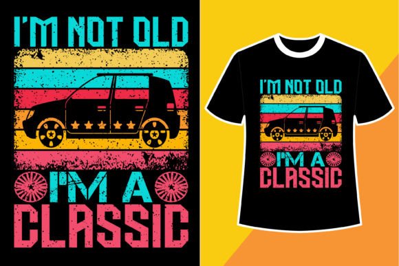 Download Car Illustration T-shirt Design 15 - Car Collection