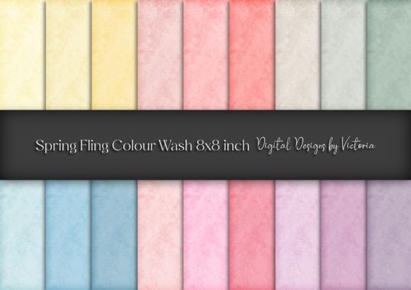 Download Spring Fling Colour Wash 8x8 Inch - Colour Collection