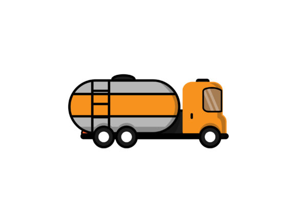 Download Oil Tanker Car Vector Icon - Car Collection