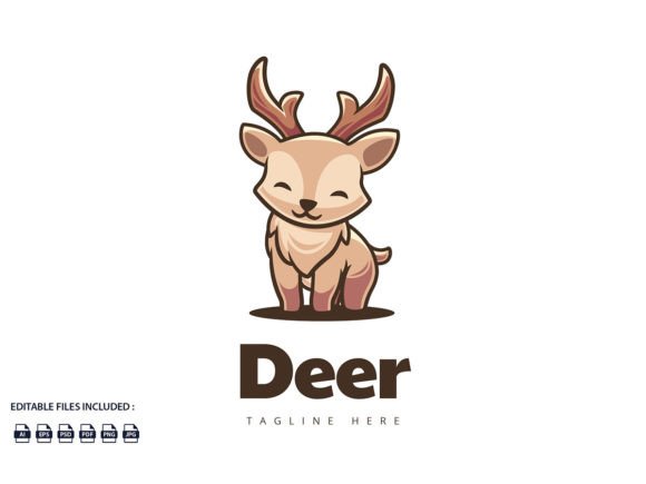 Download Deer Cartoon Illustration Logo - Cartoon Collection