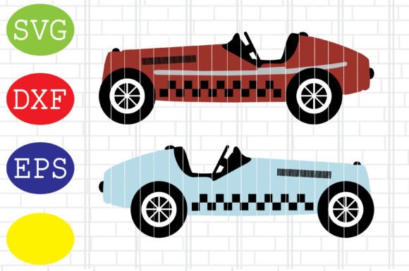 Download Vintage Race Car Svg, Retro Race Car Svg - Car Collection
